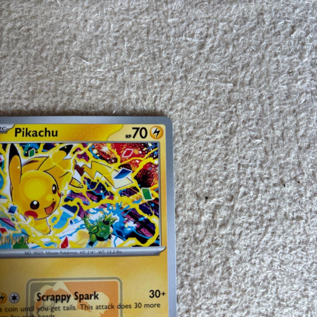 ピカチュウ WCS2025 winner プロモ スタンプ　アナハイム