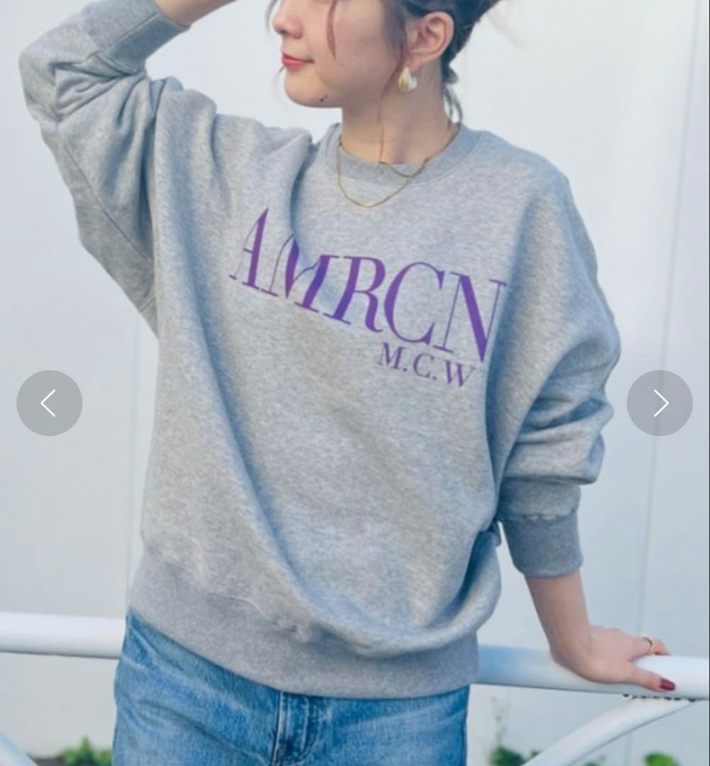 アメリカーナ　マイカアンドディール　裏起毛スウェット