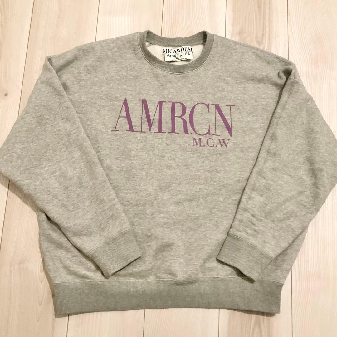 アメリカーナ　マイカアンドディール　裏起毛スウェット