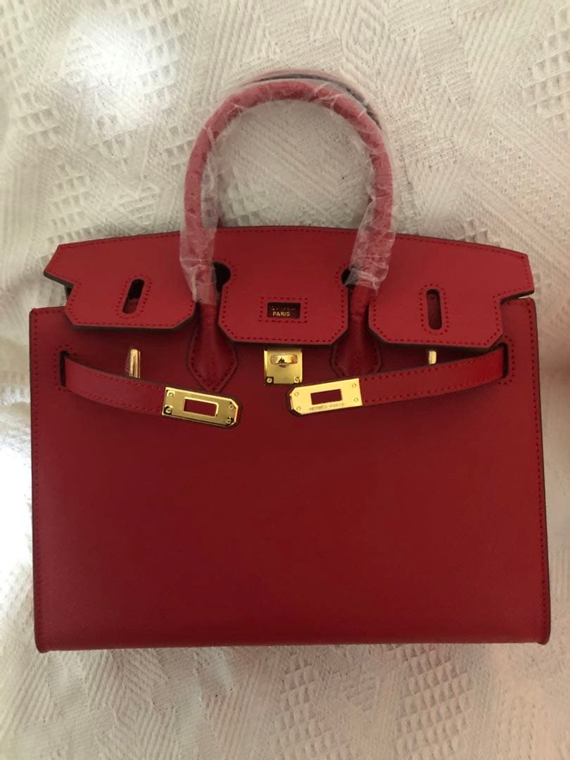 HERMES ノベルティ バーキン25 ポロサス ニロティカス ハンドバッグ