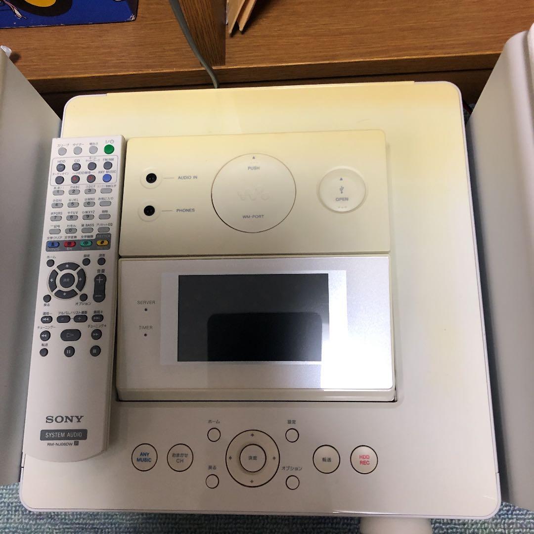 SONY、HDDステレオです。