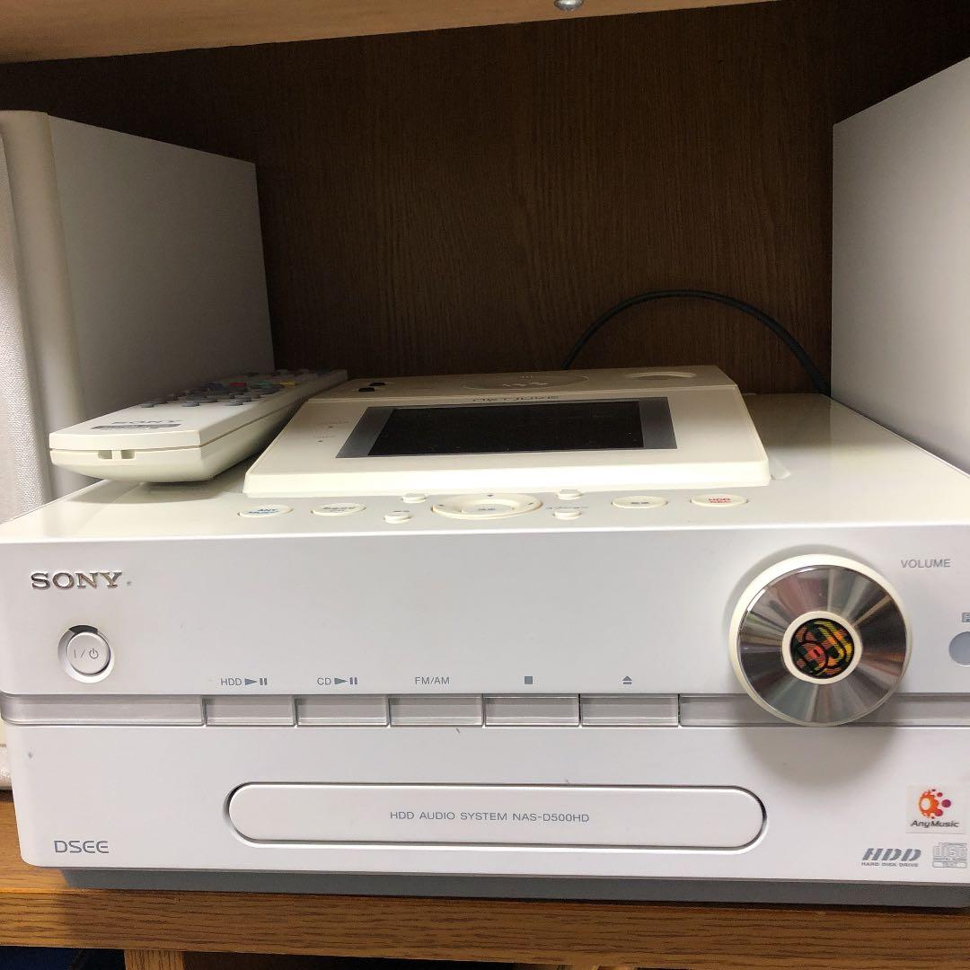 SONY、HDDステレオです。