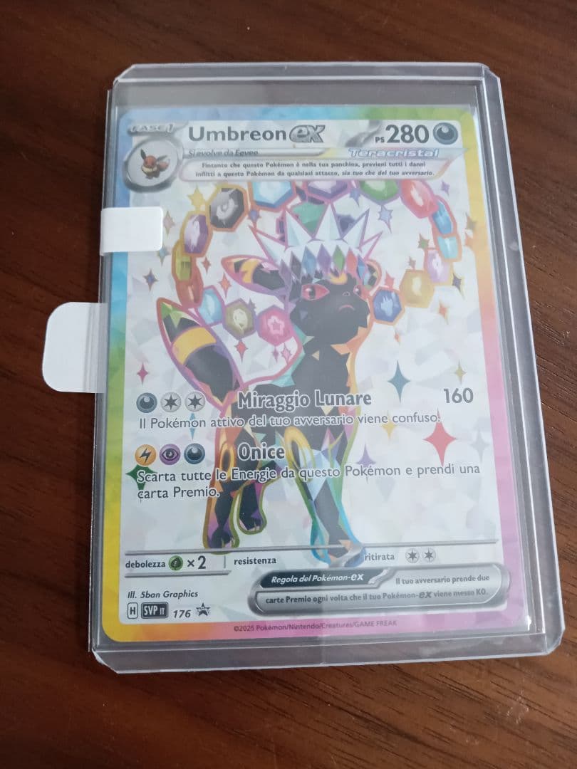 ブラッキーex エーフィex スペイン語　海外限定　各1枚