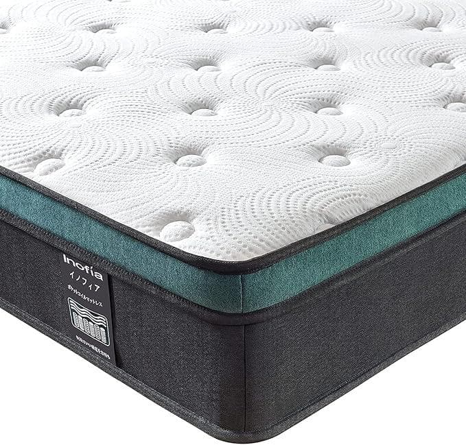 Inofia マットレス ダブル マットレス 極厚25cm ベッドマットレス