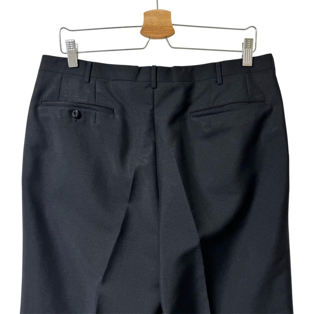 90s GIVENCHY ウールモヘヤ ワイド スラックス ジバンシー