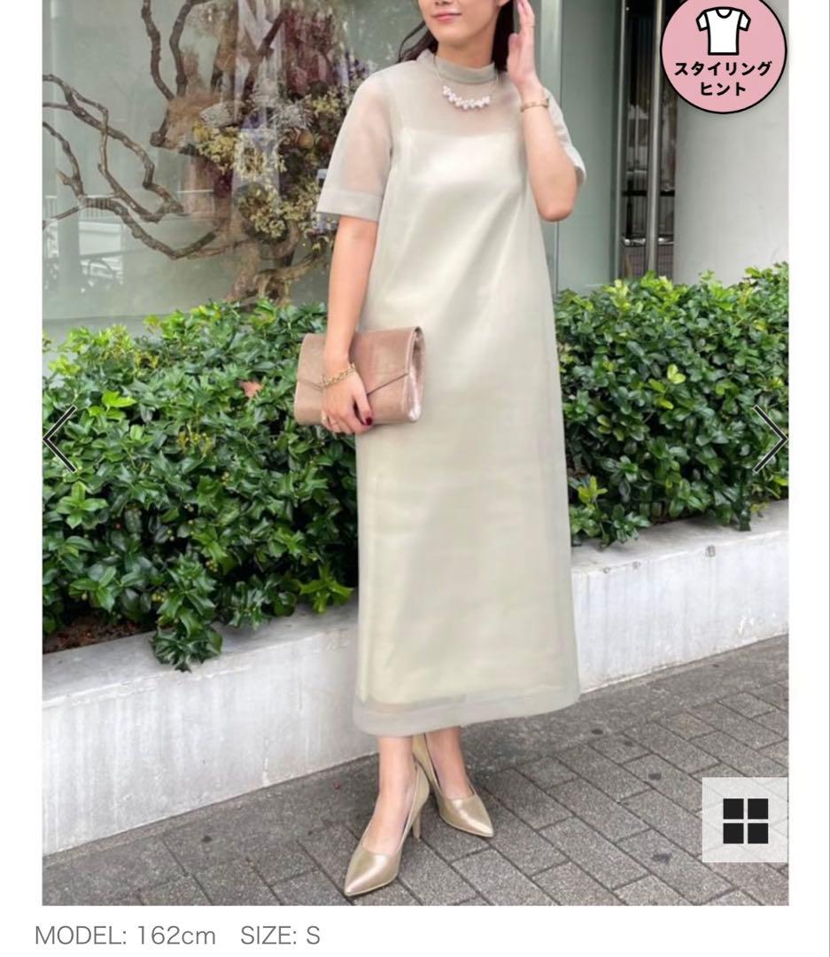 LAGUNAMOON【S】シアーダンボールワンピース ミントグリーン