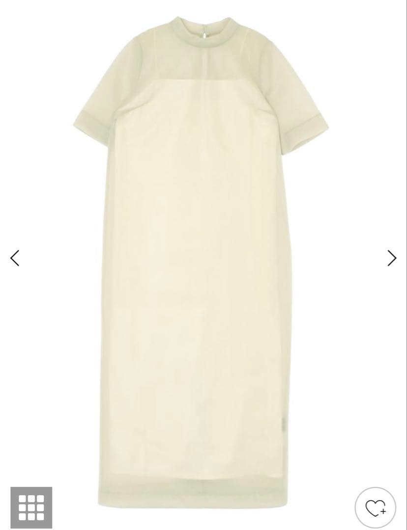 LAGUNAMOON【S】シアーダンボールワンピース ミントグリーン