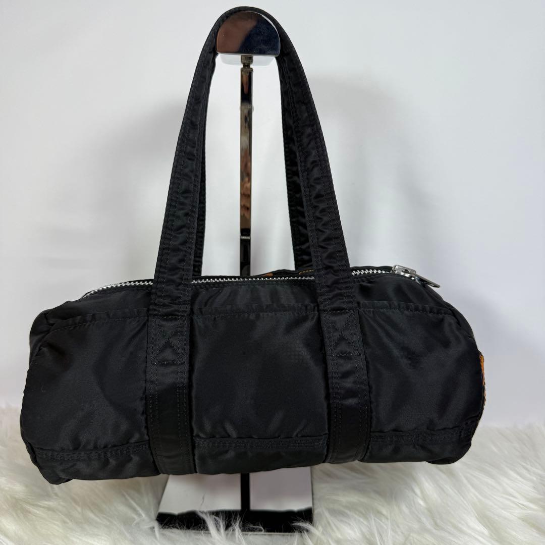 [極美品] PORTER　タンカー　ダッフルバッグ　ボストン　黒　S