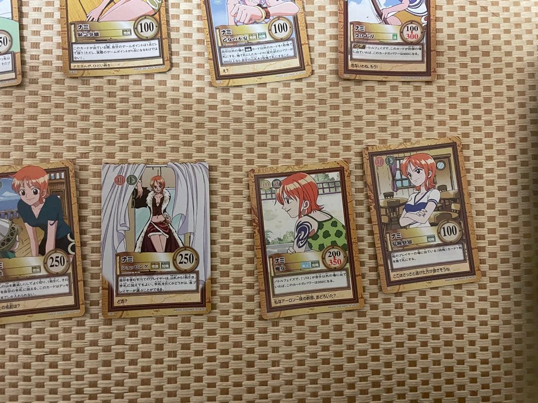 ワンピース　カード　カードダス　ナミ　等　セット　ノーマル　ハイパーバトル