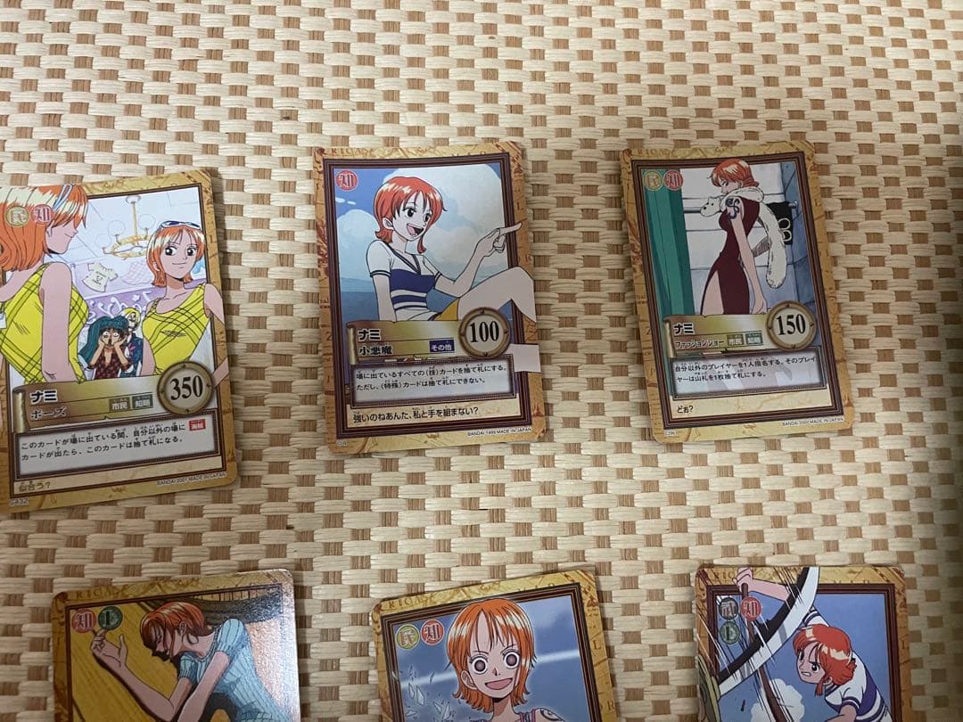 ワンピース　カード　カードダス　ナミ　等　セット　ノーマル　ハイパーバトル