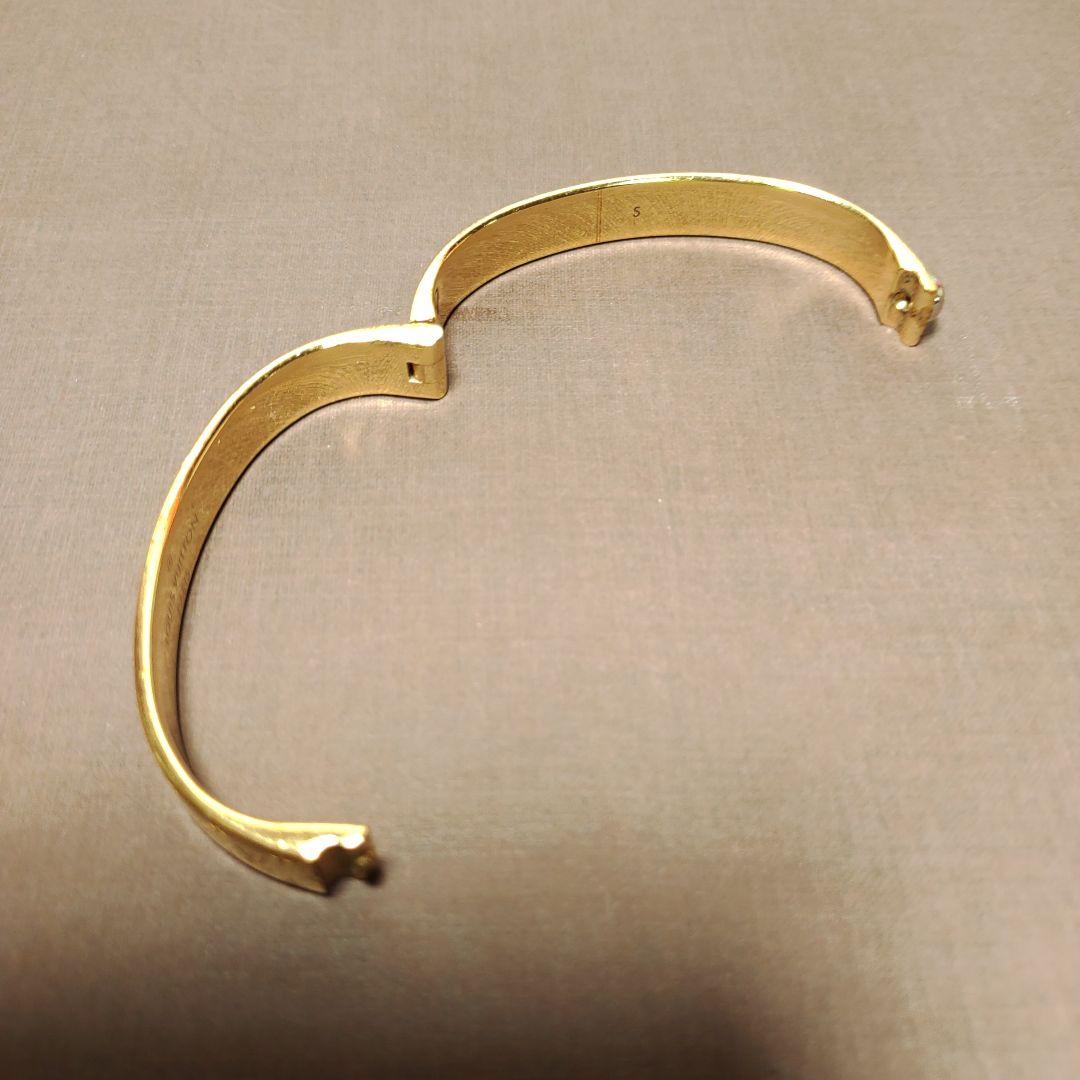 ルイヴィトン　M00251　ブレスレット　ナノグラム　ゴールド