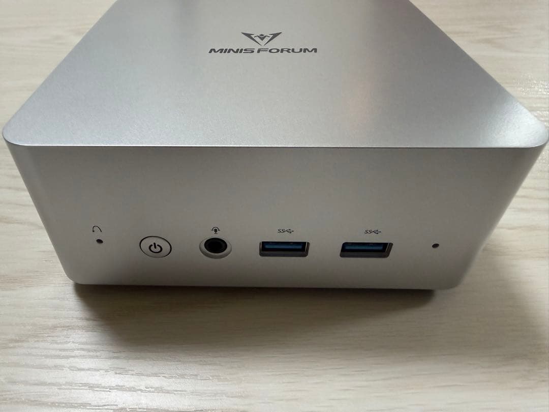 ミニPC MINISFORUM 1265UN i7 32GB 512GB Win11