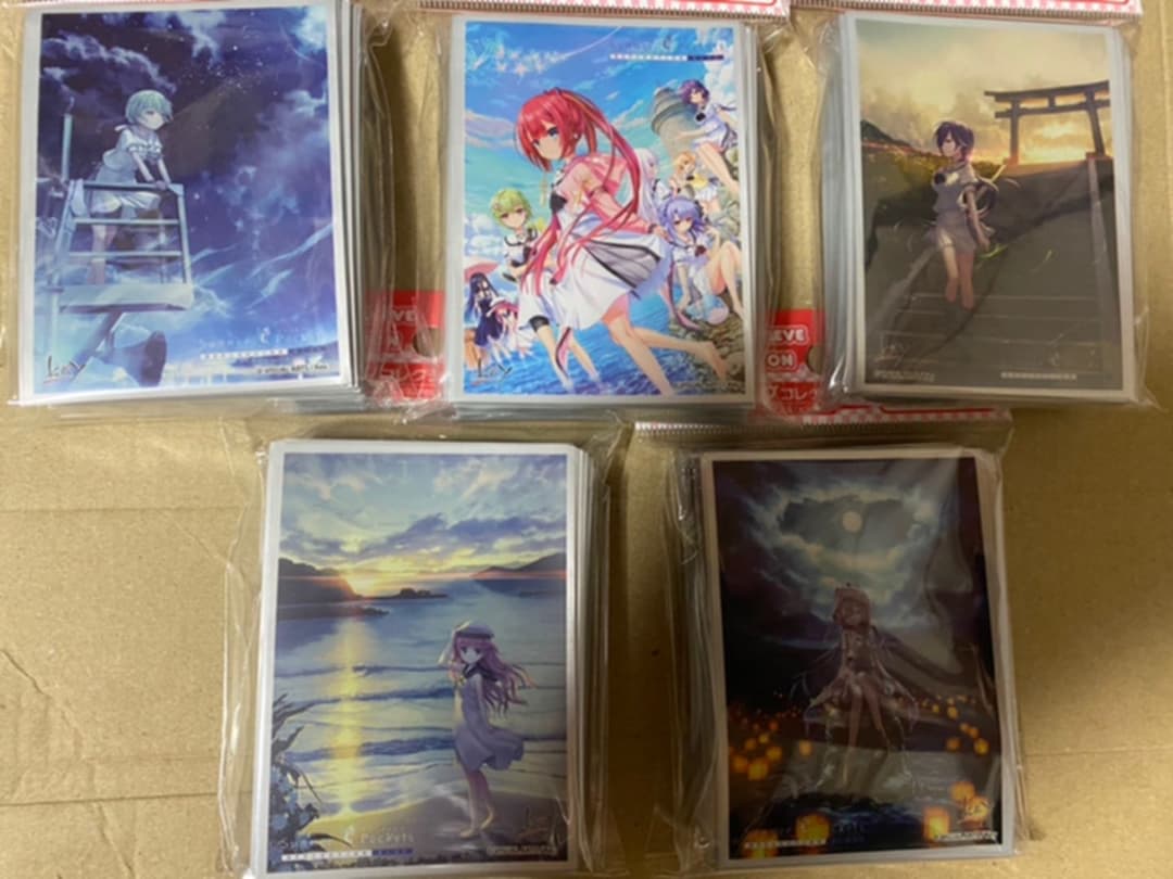 きゃらスリーブコレクション マットシリーズ  summerpokets5点セット