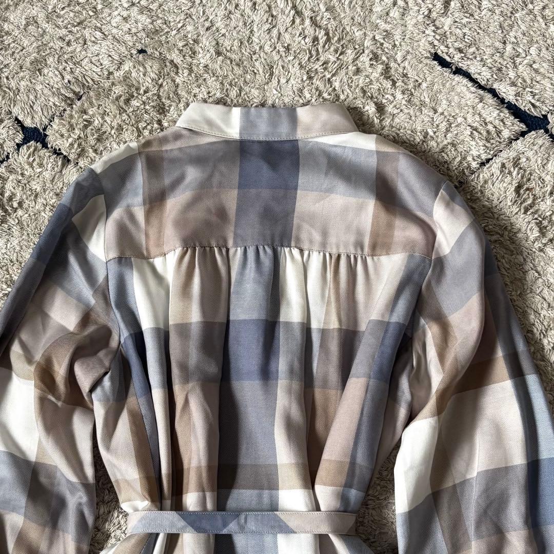 【タグ付き✨】ブルーレーベルクレストブリッジ　3way チュニック　リボン　38