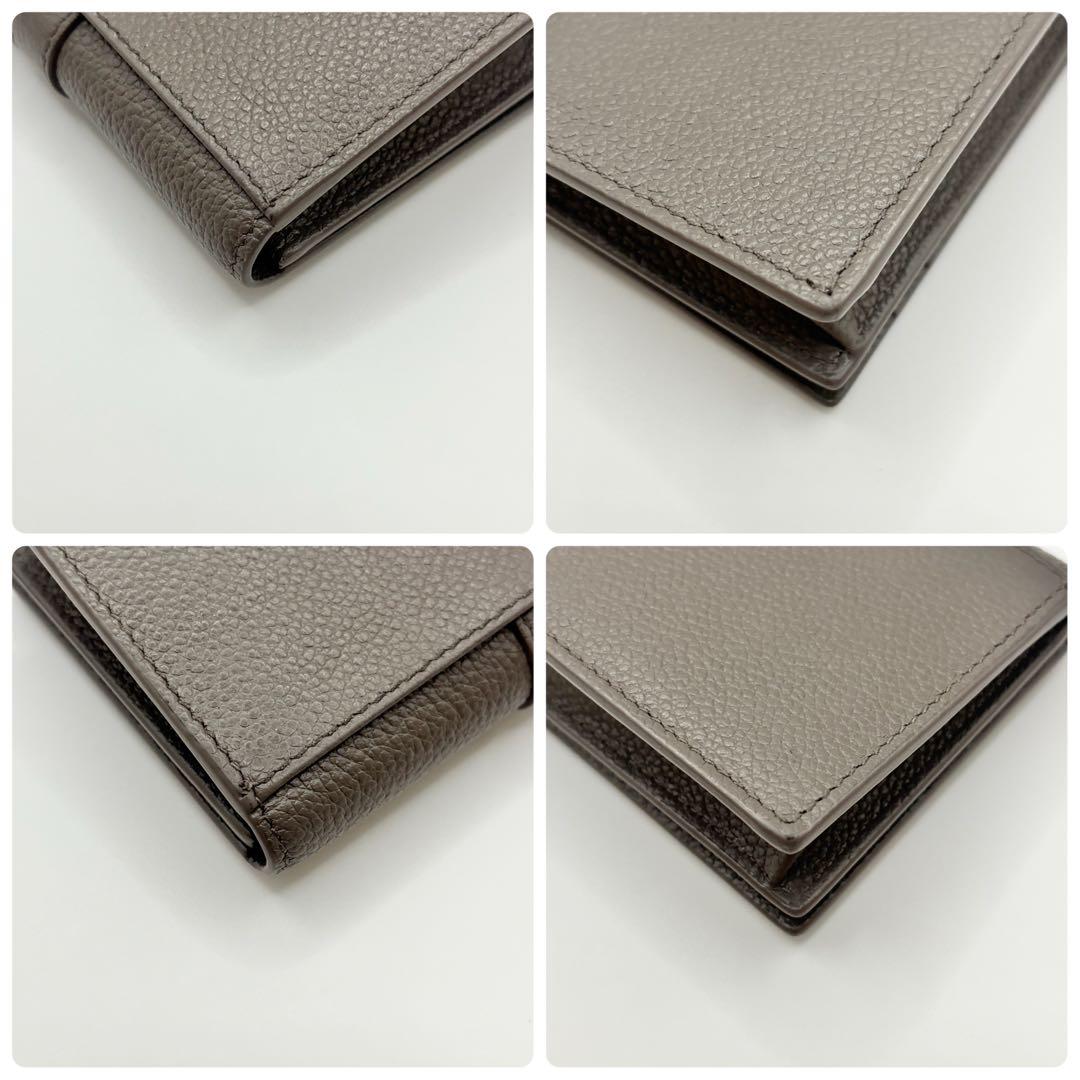 【極美品】サンローラン 名刺入れ カードケース グレー