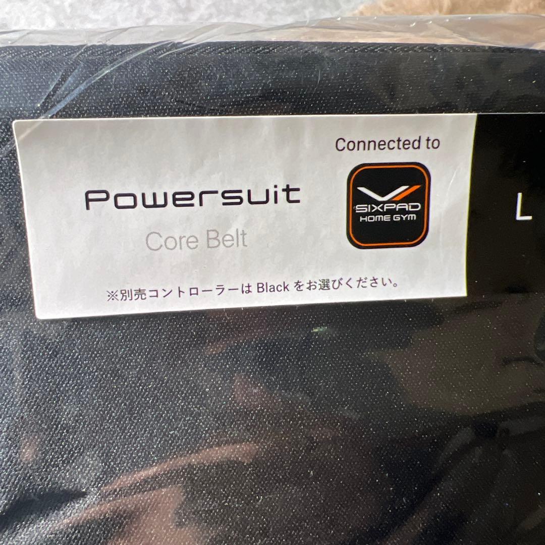 【 GYM対応モデル】 シックスパッド パワースーツ コアベルト　L