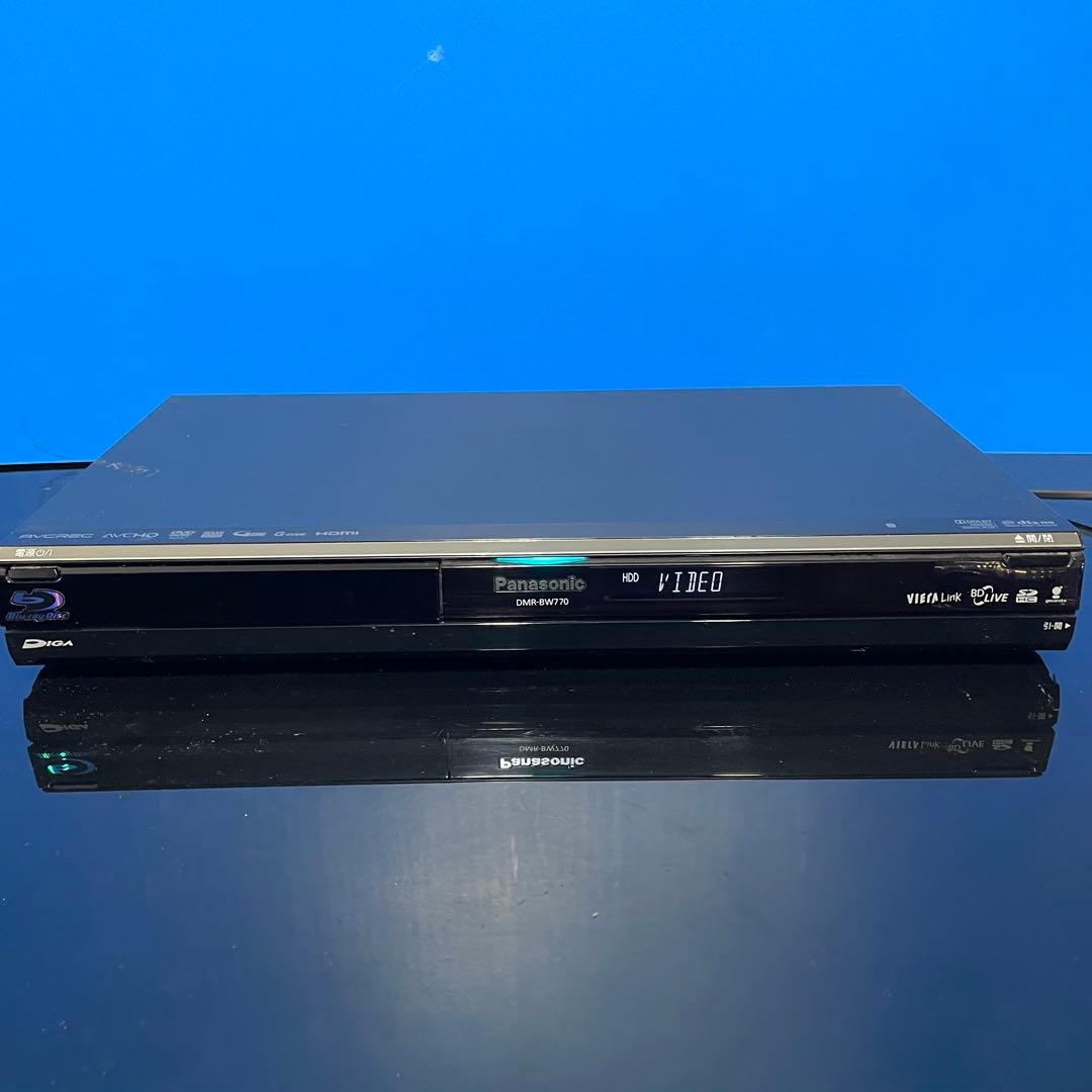 Panasonic DMR-BW770 ブルーレイレコーダー　動作確認済