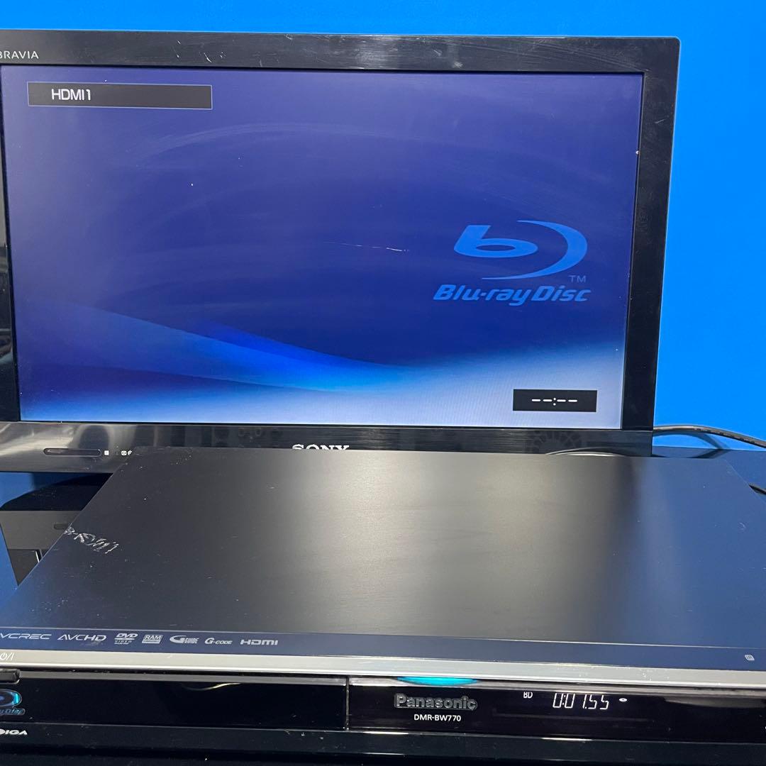 Panasonic DMR-BW770 ブルーレイレコーダー　動作確認済