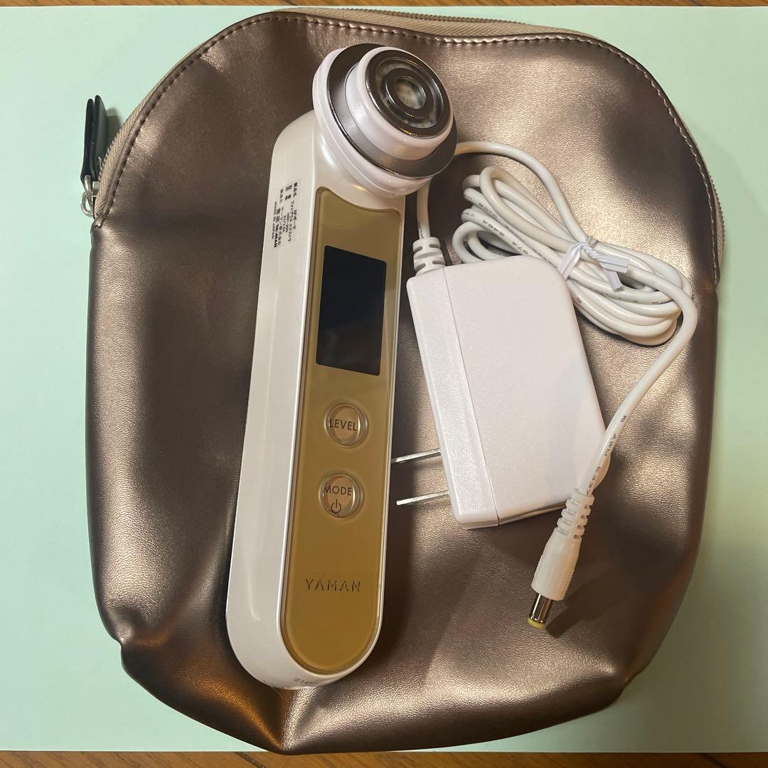 YA-MAN 美顔器 RF(ラジオ波)ボーテ フォトPLUS EX シャンパン…