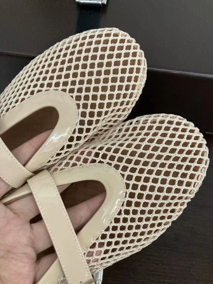 Alaia アライア フィッシュネット バレリーナ 36