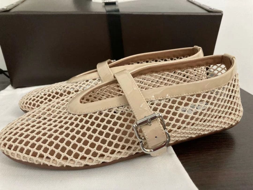 Alaia アライア フィッシュネット バレリーナ 36