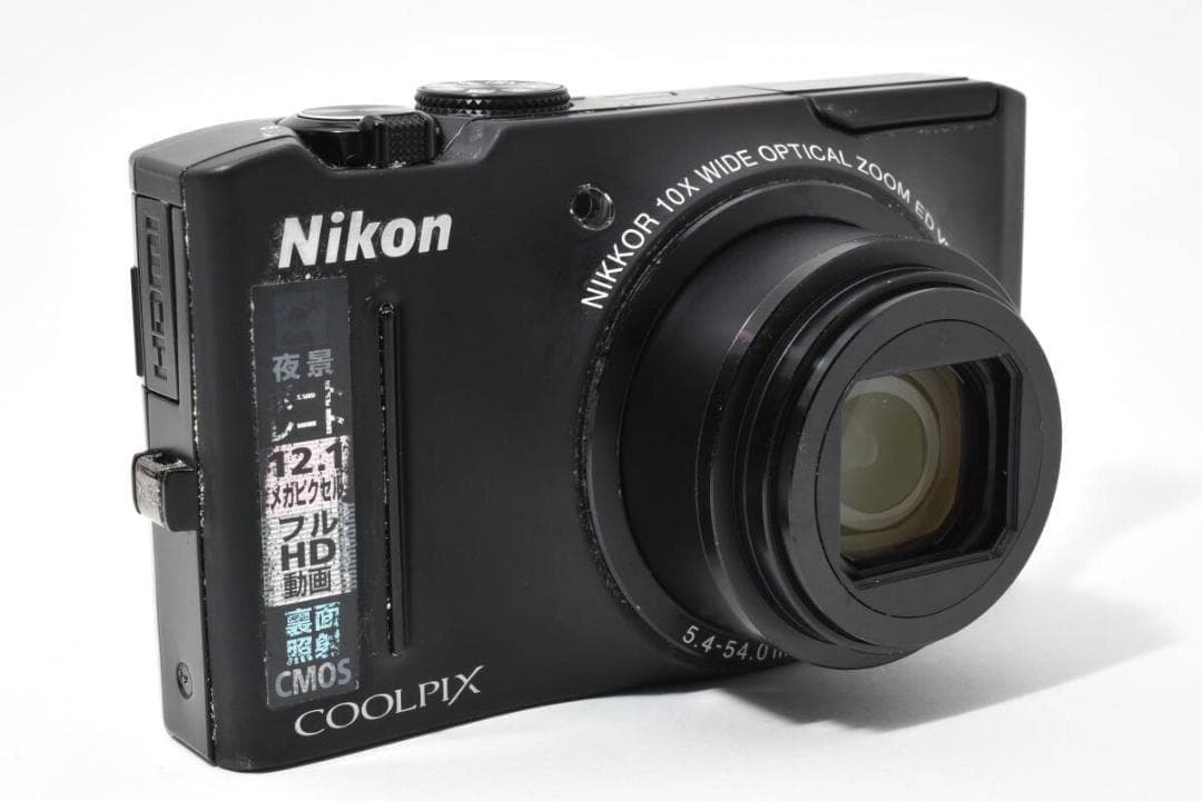 ニコン　Nikon COOLPIX S8100 ブラック 動作確認済 ＃A329
