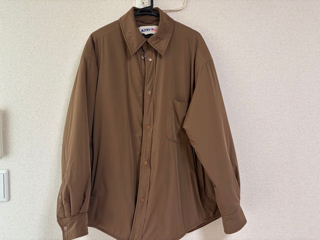 AUTRY ブラウン シャツジャケット M plage