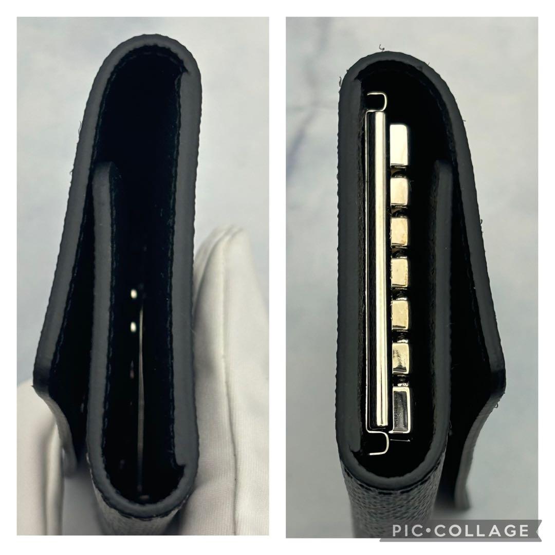 ルイヴィトン ミュルティクレ6 ダミエ グラフィット ICチップ