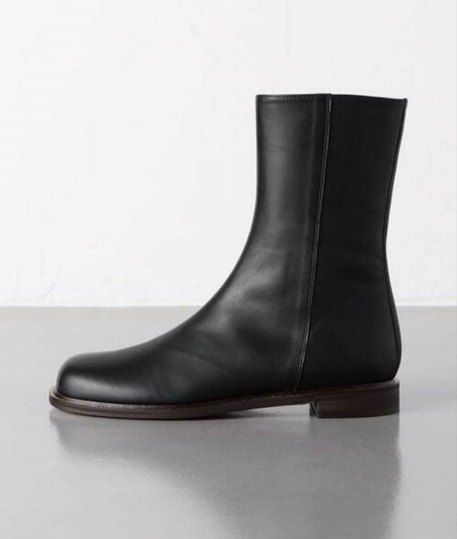 定価58300円　未使用　ローレンス　ショートブーツ　38 サイドジップ