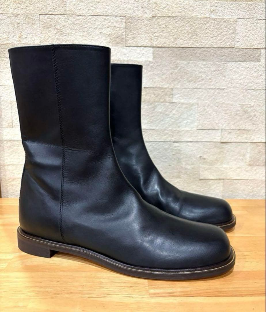 定価58300円　未使用　ローレンス　ショートブーツ　38 サイドジップ