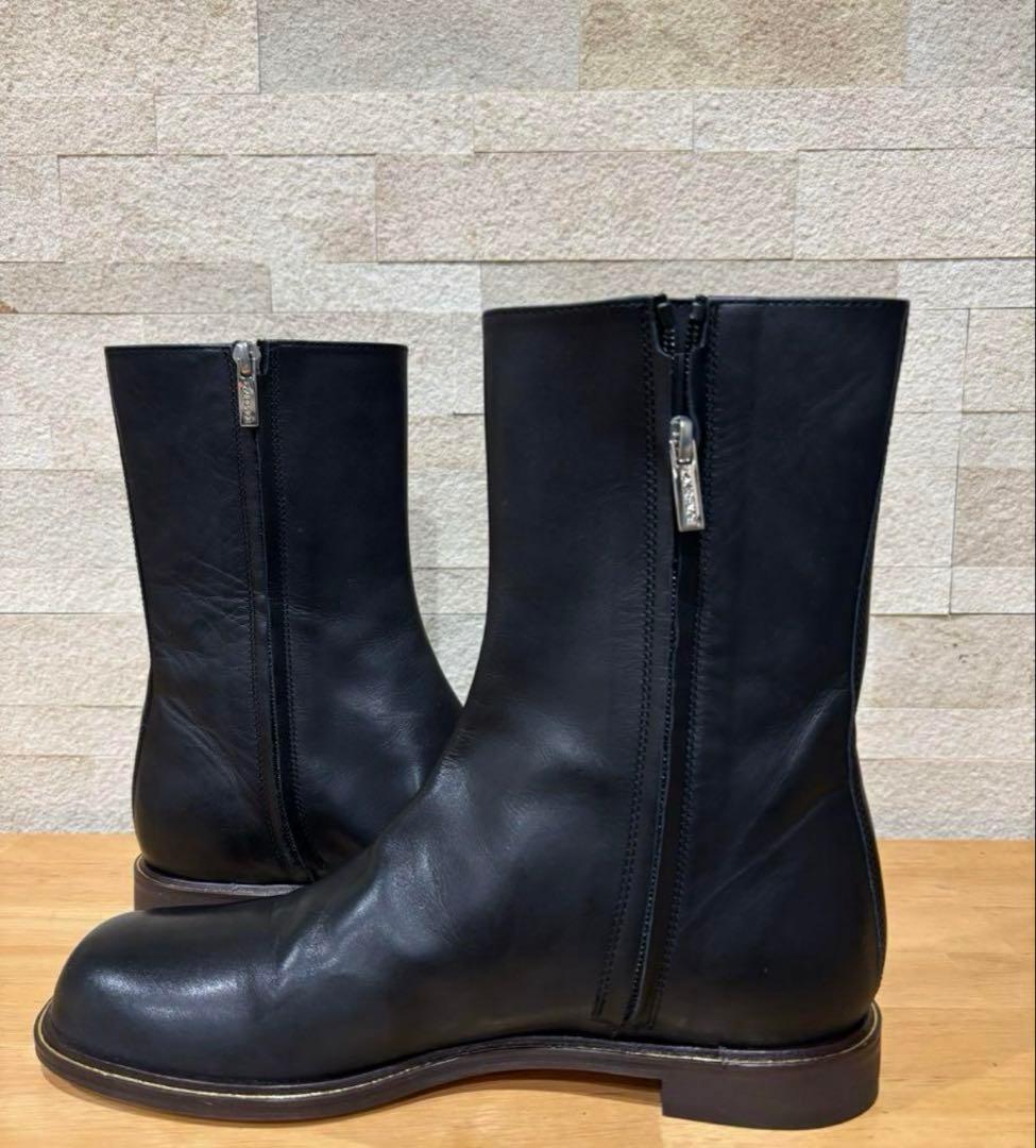 定価58300円　未使用　ローレンス　ショートブーツ　38 サイドジップ