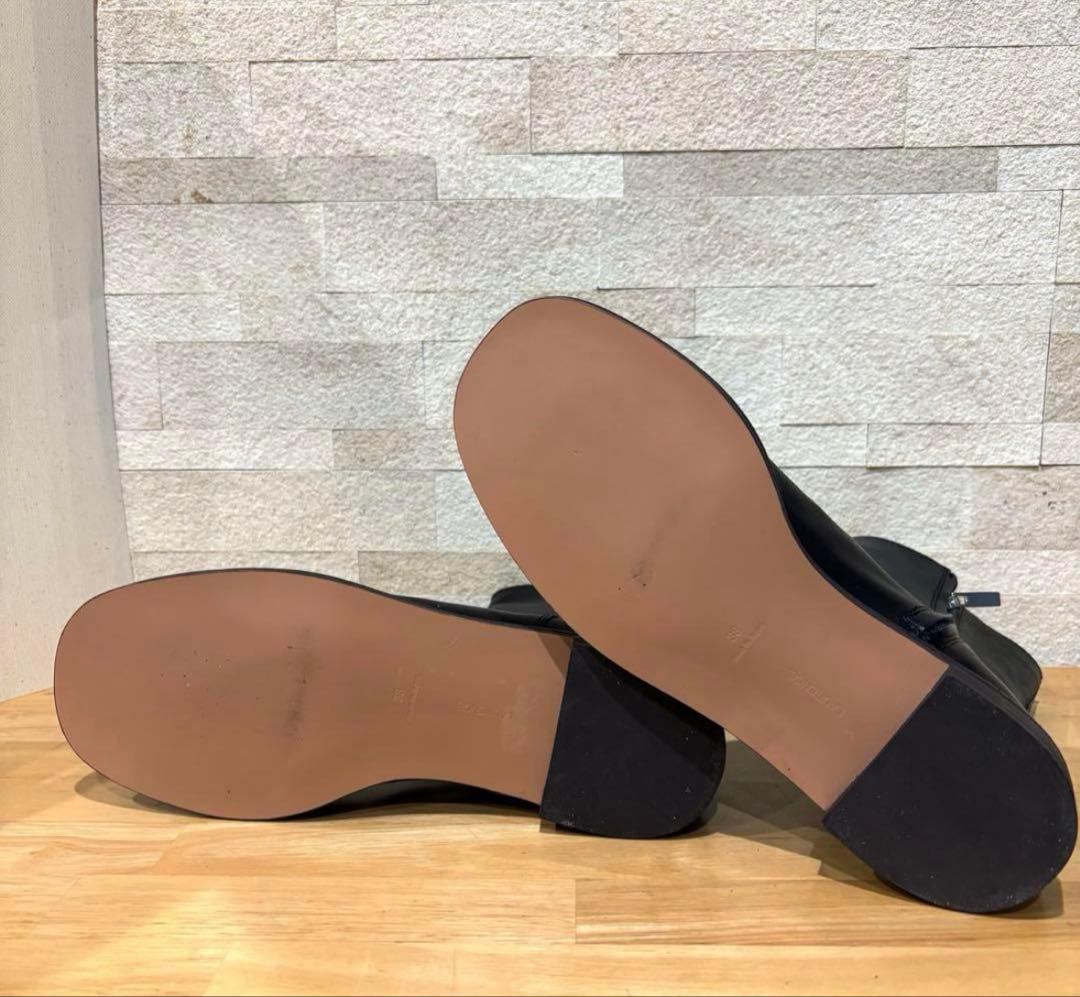 定価58300円　未使用　ローレンス　ショートブーツ　38 サイドジップ