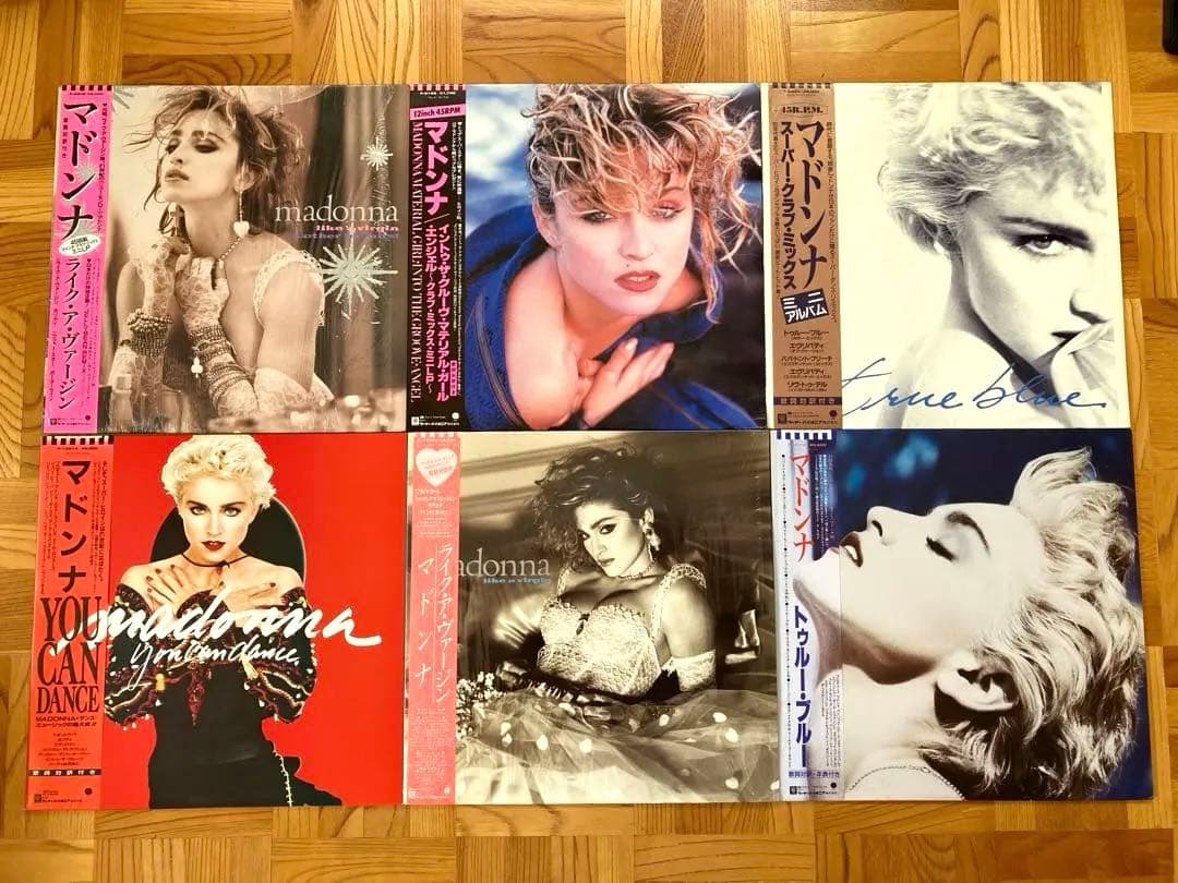 【美品良品】LP+12インチ Madonna マドンナ / まとめて 帯付
