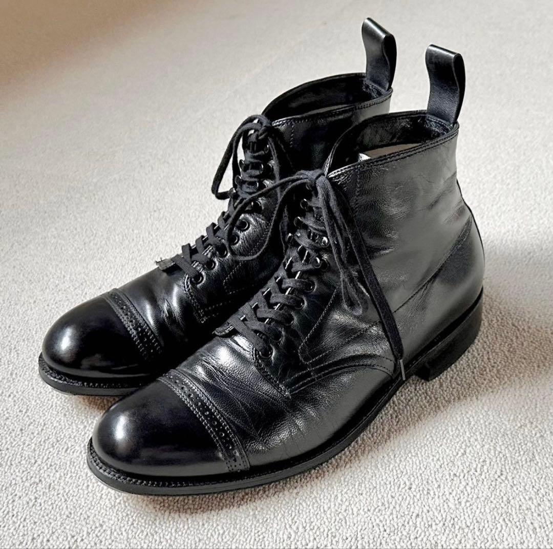 ALDEN×TOMORROWLAND 86006H 8.5D キッド×カーフ