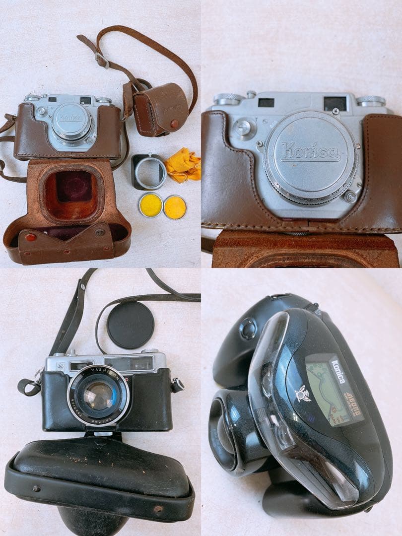 シ*ム様 フィルムカメラ 約8.9kg 19点まとめ 昭和レトロ Konica