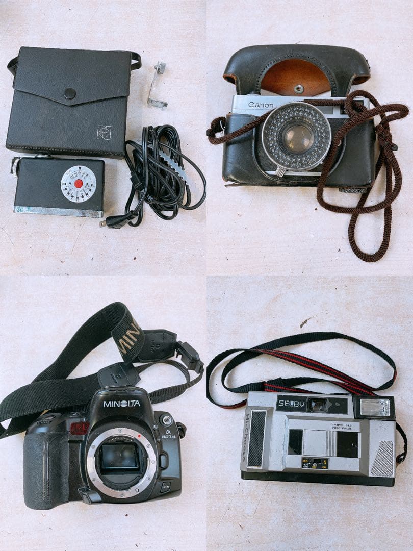 シ*ム様 フィルムカメラ 約8.9kg 19点まとめ 昭和レトロ Konica