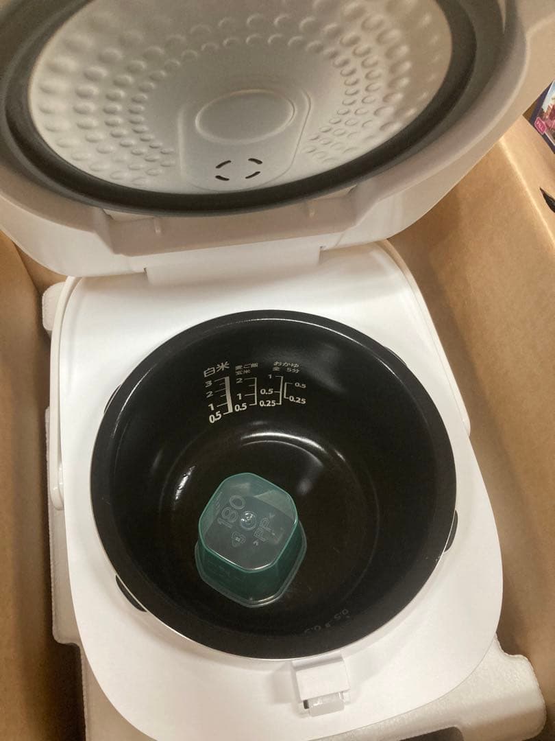 TOSHIBA RC-5XW IHジャー炊飯器 ホワイト