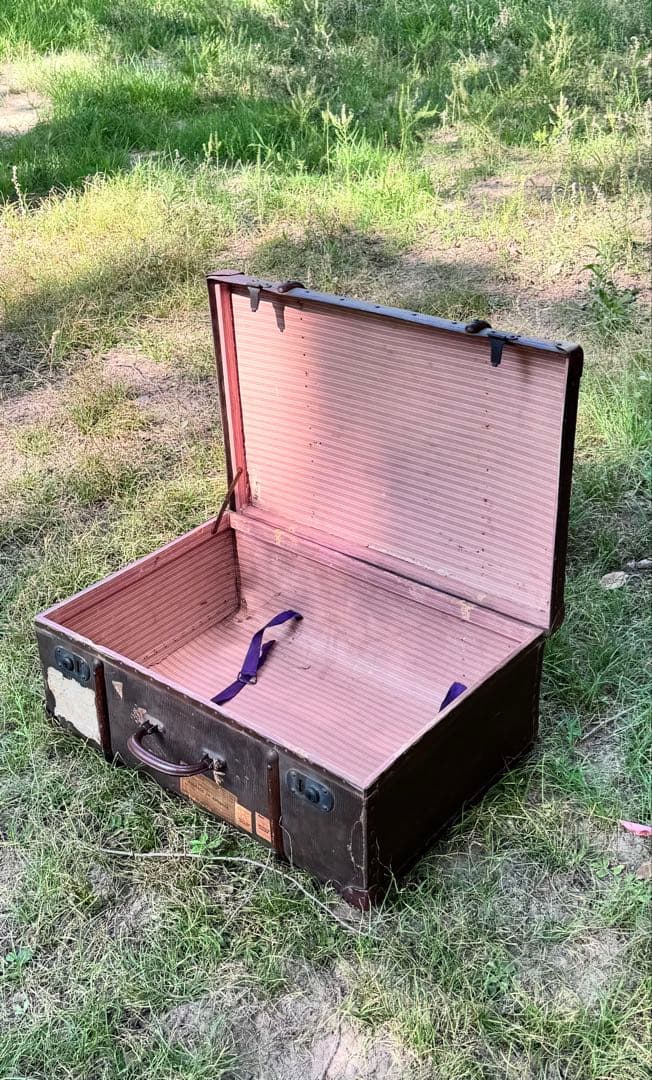 希少 アンティークヴィンテージトランク (大)