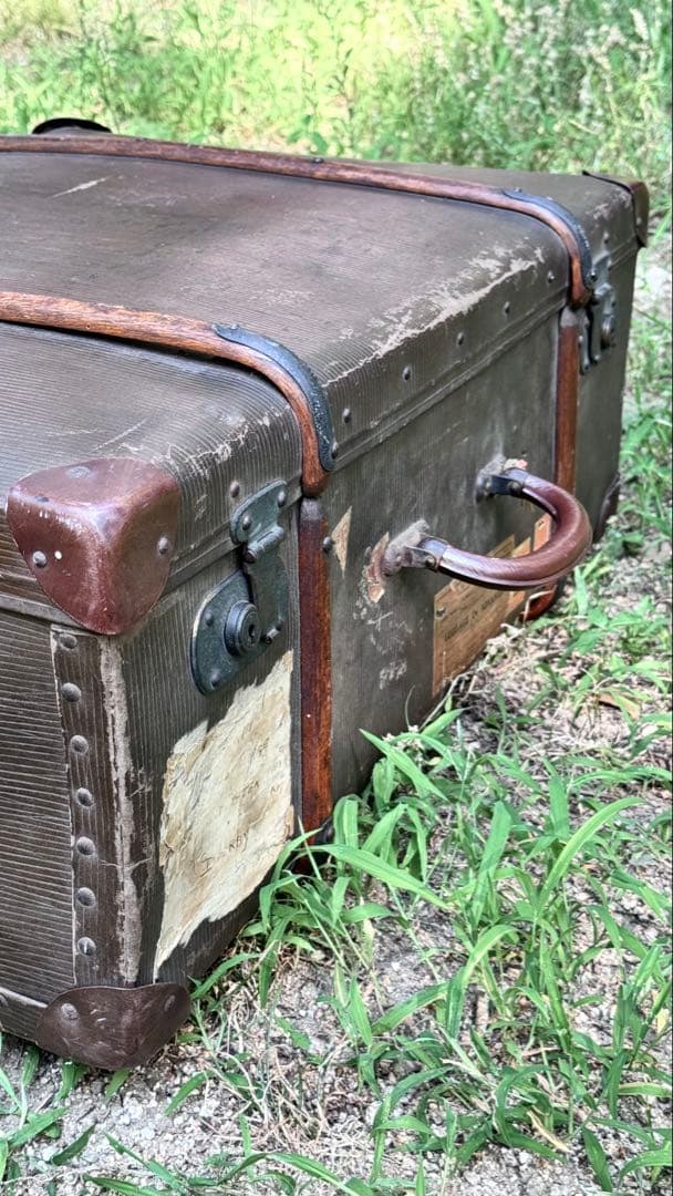 希少 アンティークヴィンテージトランク (大)