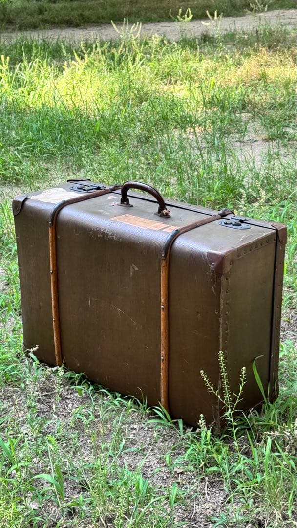 希少 アンティークヴィンテージトランク (大)
