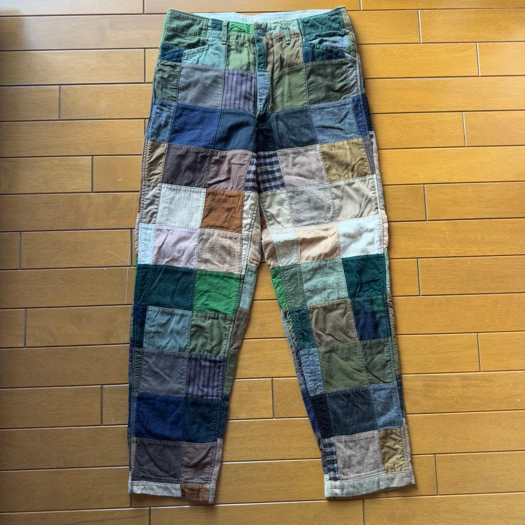 gotohollywood パッチワークパンツ　01
