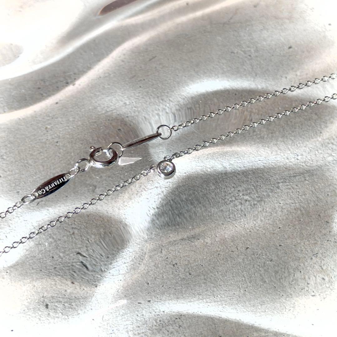 T&Co. ティファニー ダイヤモンド バイザヤード ネックレス AG 925