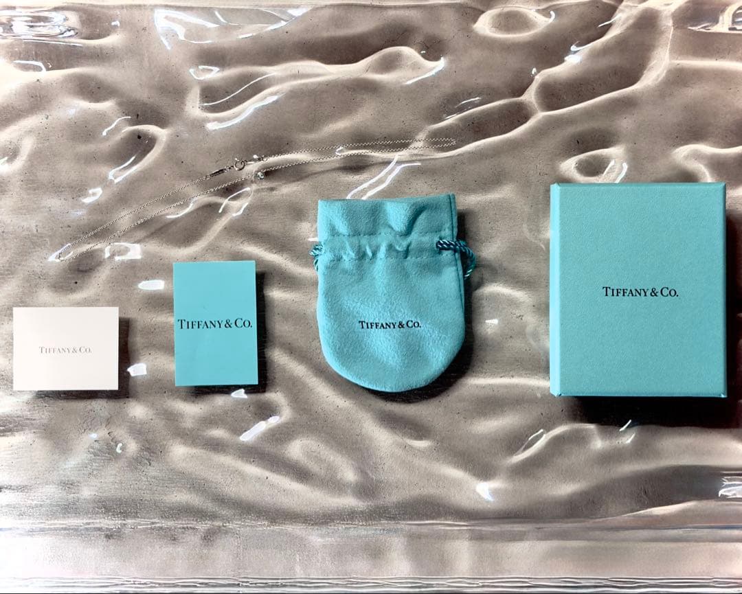 T&Co. ティファニー ダイヤモンド バイザヤード ネックレス AG 925