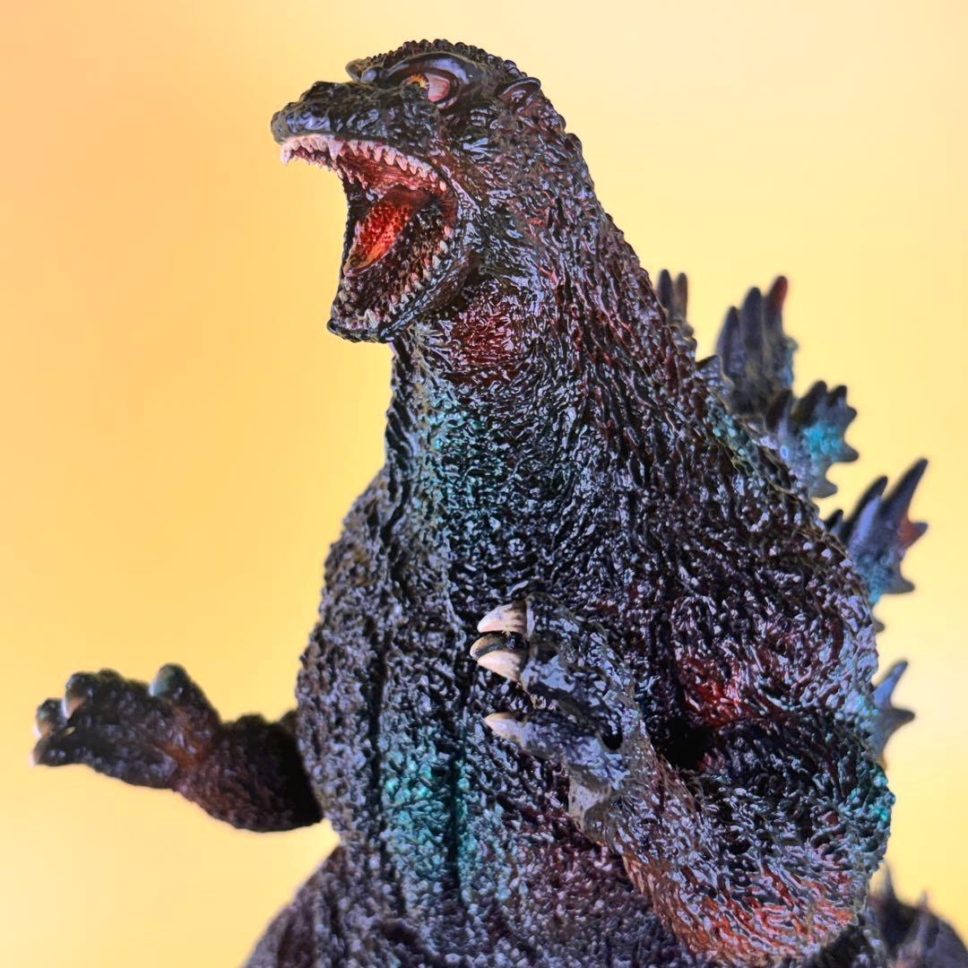 東宝30ｃｍシリーズ ラストシーン ゴジラ グリーンメタ 後藤 彩色所 カスタム