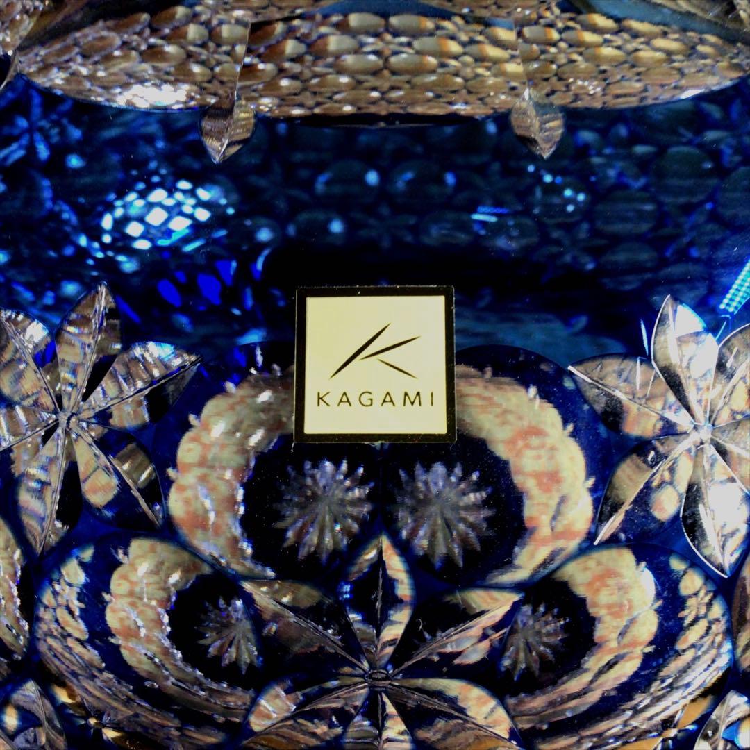 KAGAMI CRYSTAL×篠崎英明　江戸切子　花器　『玉舞』