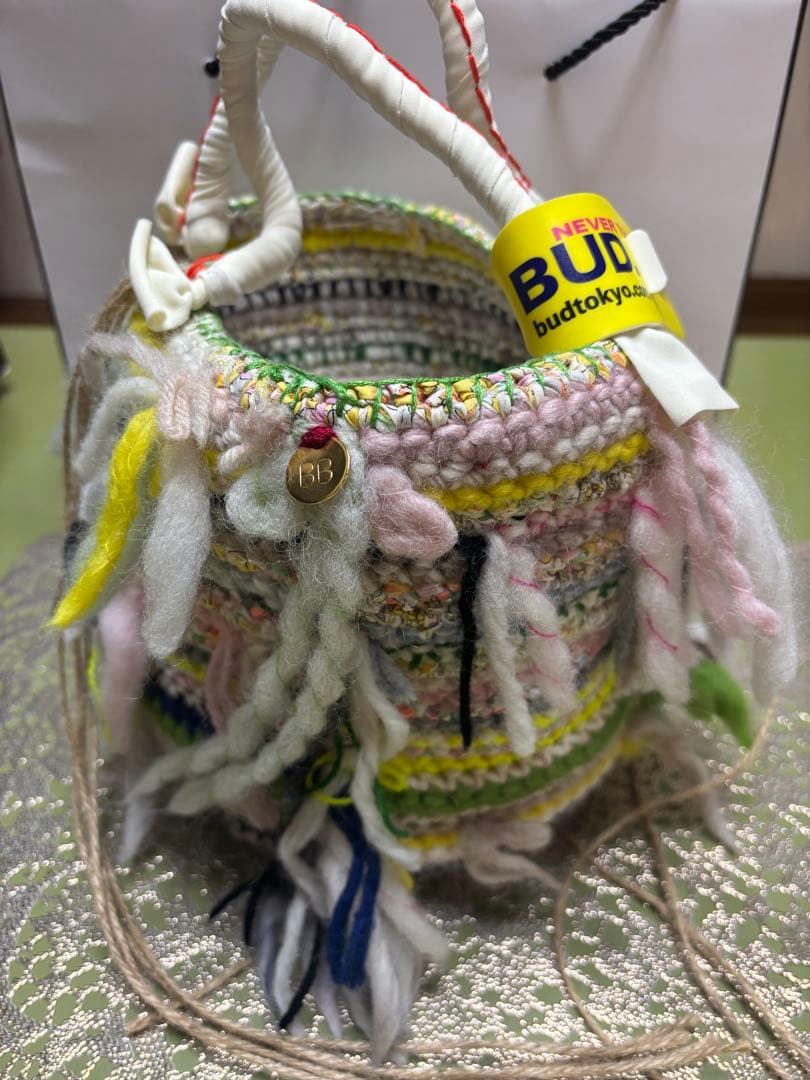 日曜日限定SALE！ブラミンク　マディソンブルー　budカゴバッグ（おまけ付き）