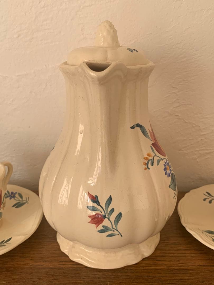 サルグミンヌ　ポット　蚤の市　ブロカント　3点セット