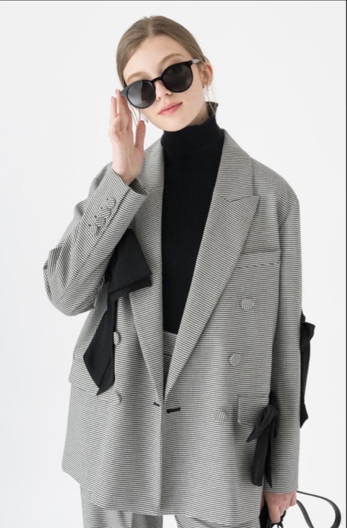 TSURU By MARIKO OIKAWA Kalra リボンジャケット