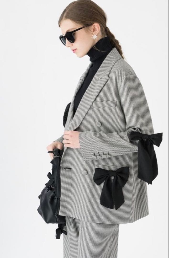 TSURU By MARIKO OIKAWA Kalra リボンジャケット