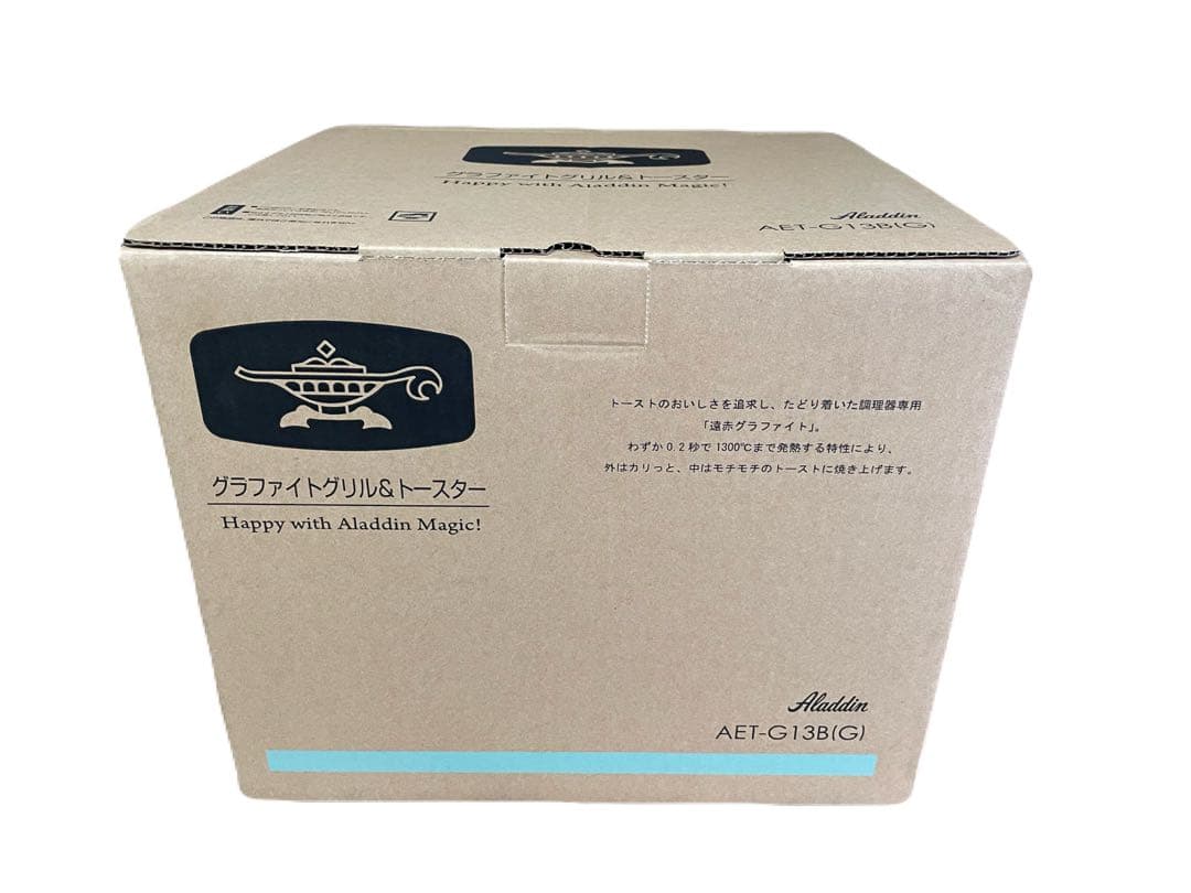Aladdin 4枚焼き グラファイトグリル&トースター AET-G13B(G)